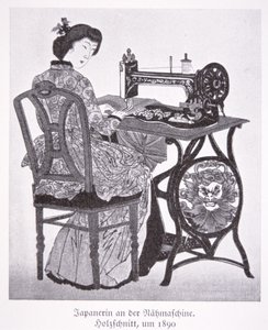 Japanische Nähmaschine