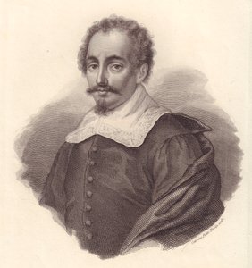 Porträt des italienischen Geographen Jacopo Cantelli (1643-1695), Kupferstich von Caterina Piotti-Pirola