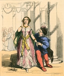 Aschenputtel auf dem Ball des Prinzen von John Absolon