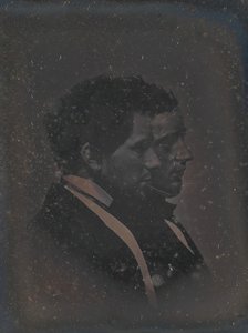 Selbstporträt mit dem Bruder des Künstlers, 1840er von John Adams Whipple