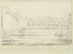 Burton-upon-Trent - Brücke und Stadt von John Allport