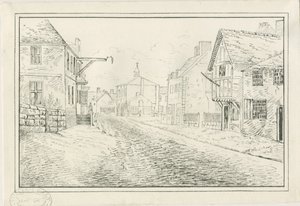 Rugeley Stadt - Wolseley Brücke zur Lichfield Straße (1814) von John Allport