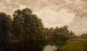 Eine friedliche Szene in Warwickshire, 1883