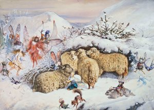 Feen im Schnee