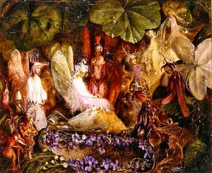 Wer hat Cock Robin getötet? von John Anster Fitzgerald