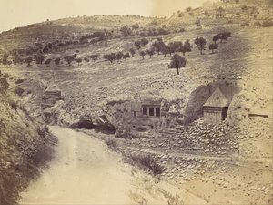 Grab von Absalom, Zacharias und St. James, 1860er Jahre von John Anthony