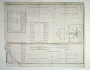 Vorgeschlagene Gebäude für Gefangene unter dem System der Einschließung und Disziplin von Kapitän Machonochie, R.N.