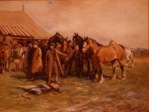 Pferdemarkt von John Atkinson
