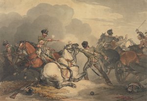Eine Kampfszene von John Augustus Atkinson