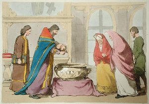 Taufe, vom Künstler geätzt, veröffentlicht 1804