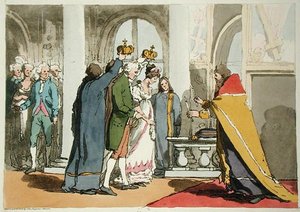 Heirat, vom Künstler geätzt, veröffentlicht 1804