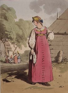 Bauernmädchen, Platte 27 aus Band I von 