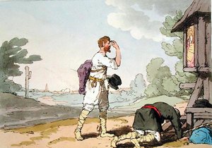 Pilger, vom Künstler geätzt, veröffentlicht 1804 von John Augustus Atkinson