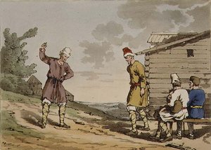 Polnischer Tanz, Tafel 96 aus Band III von 