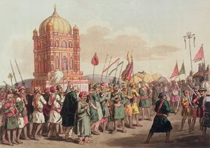 Die Prozession der Taziya, aus 