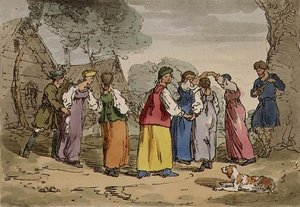 Dorfunterhaltungen, Tafel 82 aus Band III von 