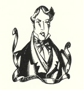 Finis Illustration für Don Juan von Lord Byron von John Austen