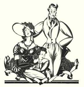 Illustration für Don Juan von Lord Byron von John Austen
