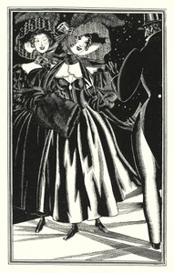 Illustration für Don Juan von Lord Byron: Fußgänger-Paphians, bequem aber unmoralisch