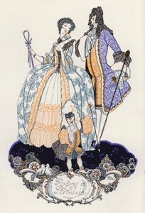 Illustration für "Rogues In Porcelain", Eine Sammlung von Gedichten aus dem 18. Jahrhundert von John Austen
