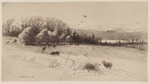 Abend nach dem Sturm von John Austin Sands Monks