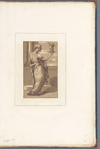 Johannes der Evangelist mit Kelch Amicis suis necnon unicuique (...) (Serientitel auf Objekt) von John B. Skippe