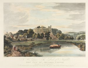Diese Ansicht von Arundel Castle von John Baily