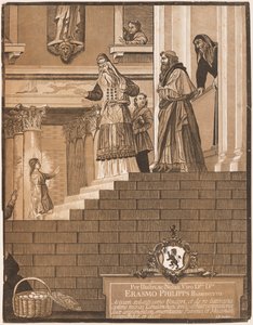 Darstellung der Jungfrau im Tempel, nach Tizian (rechtes Blatt) von John Baptist Jackson