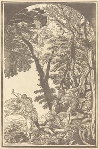 Der Tod des Heiligen Petrus Martyr von John Baptist Jackson after Titian