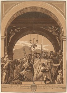 Die Darstellung im Tempel von John Baptist Jackson, after Veronese