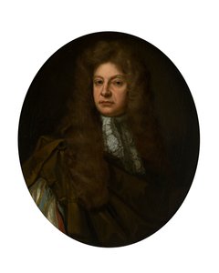 Halbporträt von Adam Urquhart mit Spitzenjabot von John Baptist de (circle of) Medina