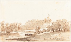 Warwick Castle vom Avon aus