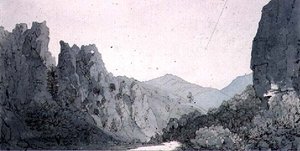 Dovedale, Derbyshire von John Bavistock Knight