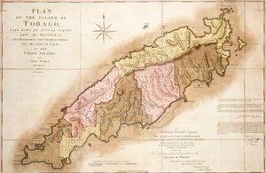 Plan von Tobago von John Bayly