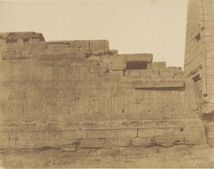 Karnak, Tempel südlich des Hypostylensaals, Südwand (Außenseite)