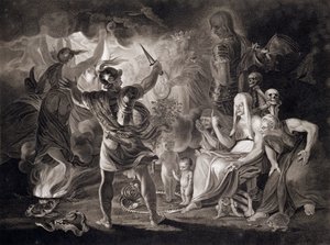 Macbeth, die drei Hexen und Hekate, 1805