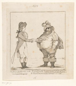 Fox und der Prinz von Wales, 1783 von John Boyne