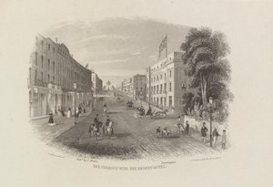 Die Parade mit dem Regent Hotel von John Brandard
