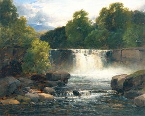 Wasserfall am Lesser Neath