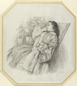 Georgina Hannay, 1859 von John Brett