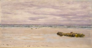 Kennack Sands, Cornwall, bei Ebbe, 1877 von John Brett