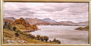 Blick aus Loch Corrie, 27. August 1885 von John Brett
