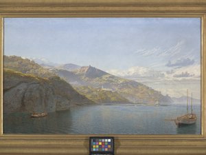 Massa, Bucht von Neapel von John Brett