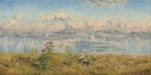 Der Ausblick von meinen heimischen Klippen von John Brett
