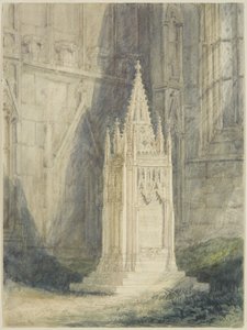 Entwurf für das Chatterton-Kenotaph in der St. Mary Redcliffe Kirche