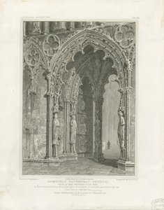 Lichfield Kathedrale - Westportal von John Britton
