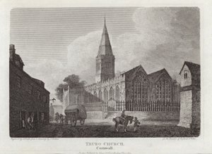 Truro Kirche, Cornwall von John Britton