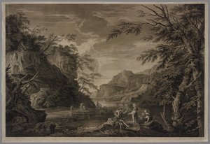 Apollo und die Sibylle, 1779 von John Browne
