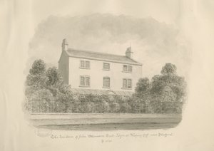 Baswich Village - Haus von John Stevenson Salt, Esq. von John Buckler