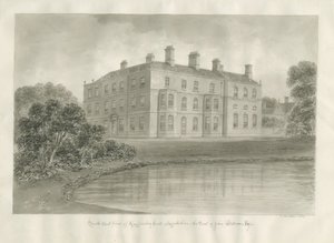 Biddulph - Knypersley Hall [neu]: Sepia-Zeichnung